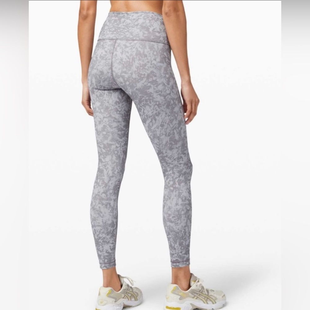 Lululemon wunder train high-rise tight - ice grey size 4